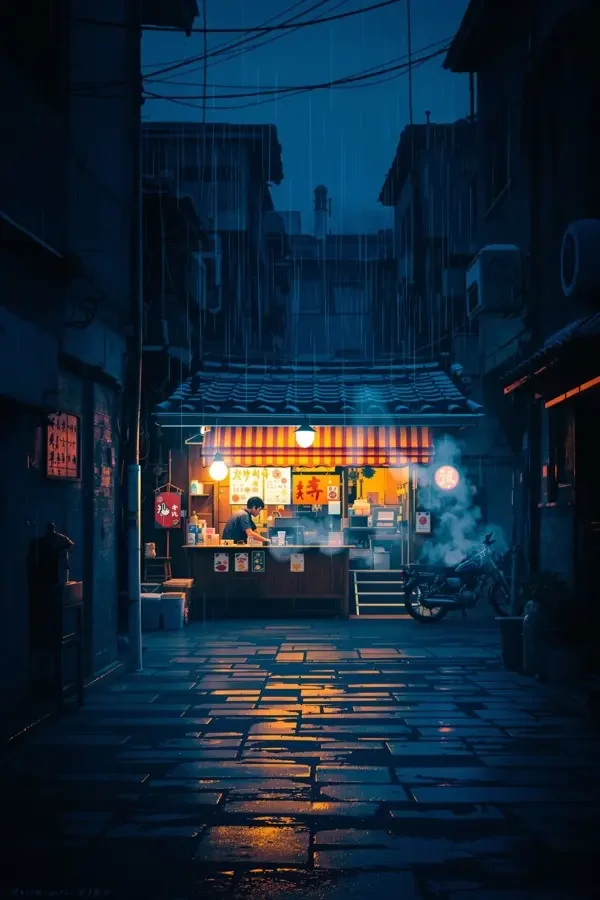 深夜面馆封面海报