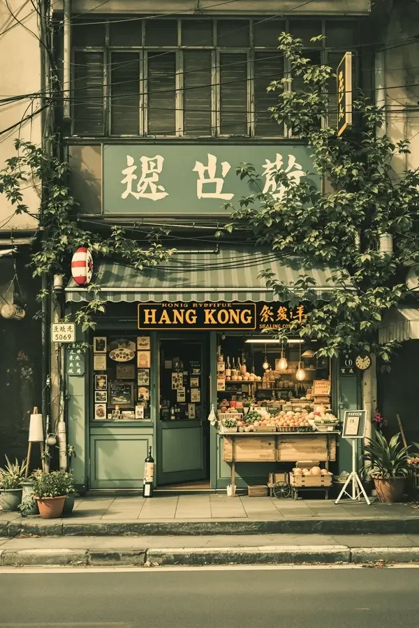 巷口理发店封面海报