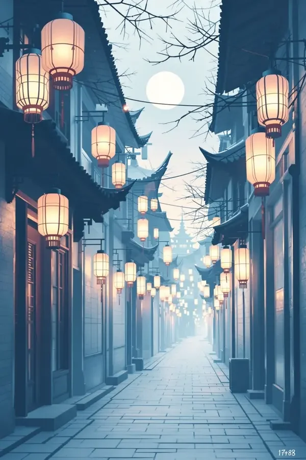 竹影长安封面海报
